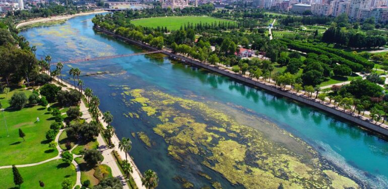 Seyhan Nehri’nin suları kesildi: “Yüzey yosunlarla kaplı…”