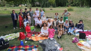 Ahlen Enternasyonal Kadınlar Kahvaltı Grubu Şehir Parkında piknik yapacak