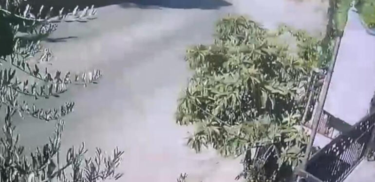 Adana’da deprem anı kameralara yansıdı