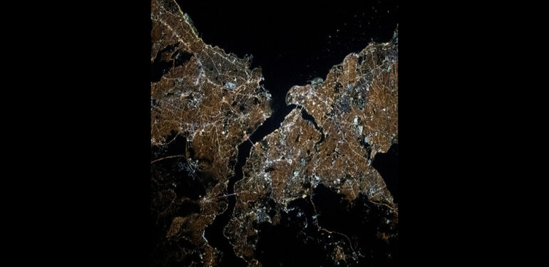 Arap astronot uzaydan İstanbul’un fotoğrafını çekti!