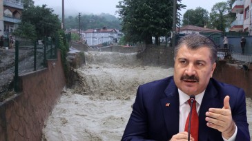 Bakan Koca Zonguldak’taki son durumu açıkladı! Hastaneleri su bastı: Acil servisler kullanım dışı kaldı