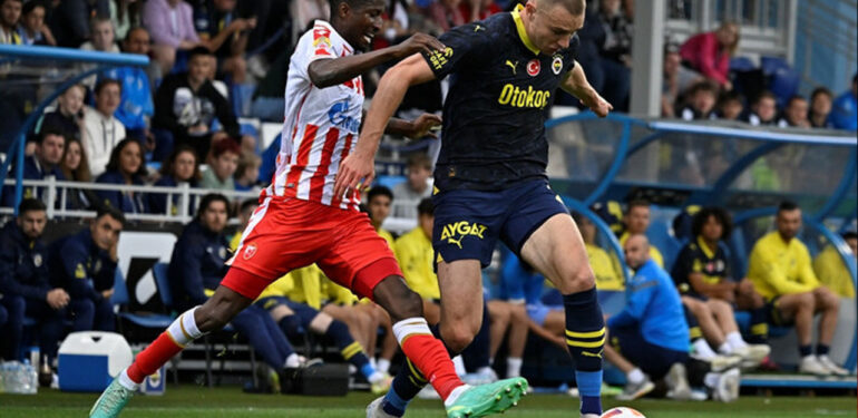 Fenerbahçe hazırlık maçında Kızılyıldız’a mağlup oldu