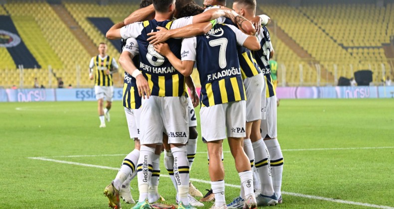 Fenerbahçe Zimbru’yu 5-0’lık skorla mağlup etti