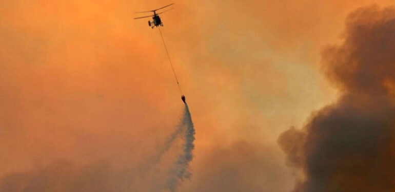 İzmir’de çıkan orman yangınlarına müdahale ediliyor!