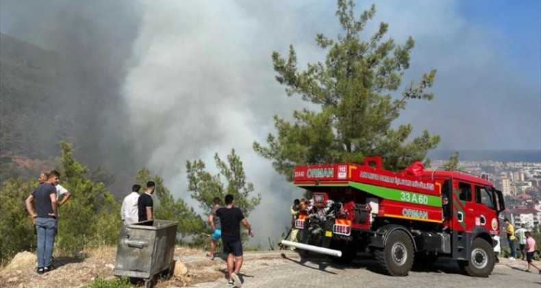 Antalya, Muğla ve Mersin’de orman yangınları