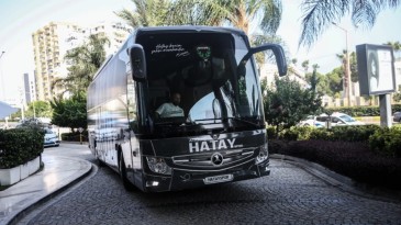 Kasımpaşa’yı konuk edecek Hatayspor, Mersin’e geldi