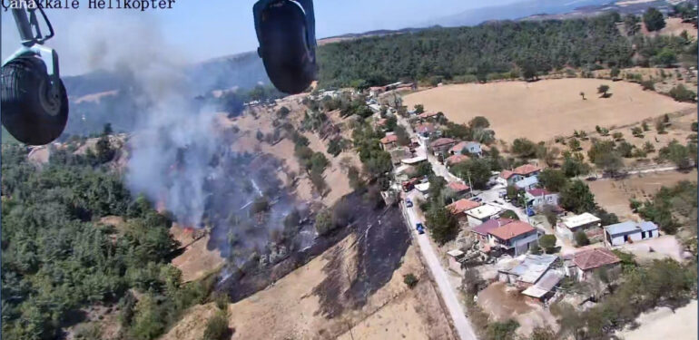 Çanakkale’de orman yangının çıkış nedeni belli oldu