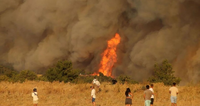 Çanakkale’deki orman yangınında son durum