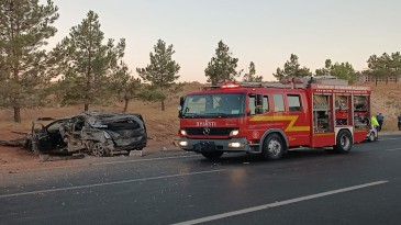 Gaziantep’te kaza: 1 ölü, 3 yaralı