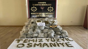 Osmaniye’de uyuşturucu operasyonu
