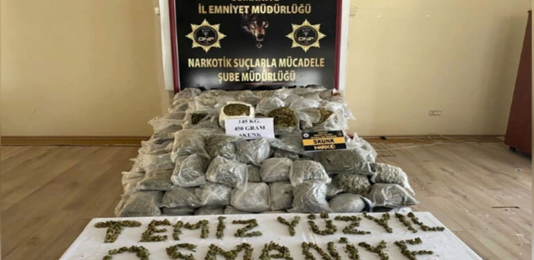 Osmaniye’de uyuşturucu operasyonu