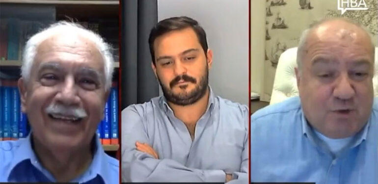 Doğu Perinçek ve Cem Toker birbirine girdi