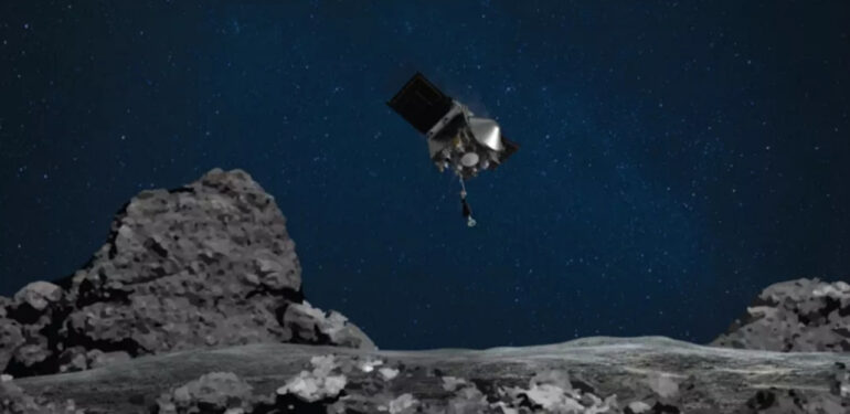 Dünyaya çarpacağı beklenen asteroitten alınan örnekler dünyaya ulaştı