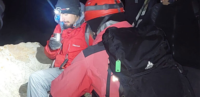 Erciyes’te mahsur kalan Polonyalı dağcı kurtarıldı