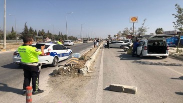 Hatay’da kamyonet kazası: 4 yaralı