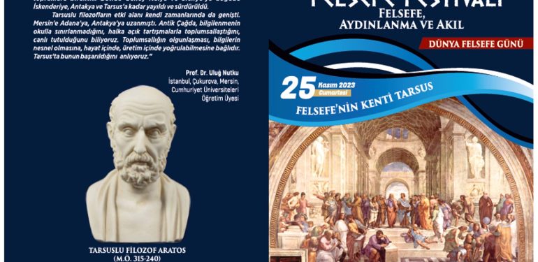 3. Tarsus Felsefe Festivali başlıyor