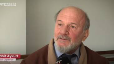 Emekli öğretmen ve Çukurova Bülten Yöneticisi Vahit Aykurt TRT’ye konuk oldu