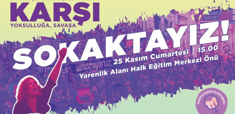 Tarsus Kadın Platformu’ndan ‘eylem’ çağrısı