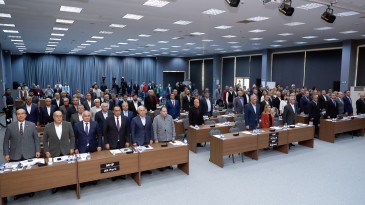 Mersin Büyükşehir Belediye Meclisi toplandı