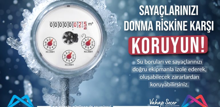 MESKİ’den “sayaç” uyarısı…