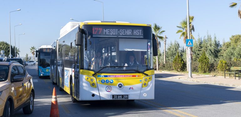 Mersin Büyükşehir’den Şehir Hastanesi’ne 2 Yeni Hat: 177 ve 13