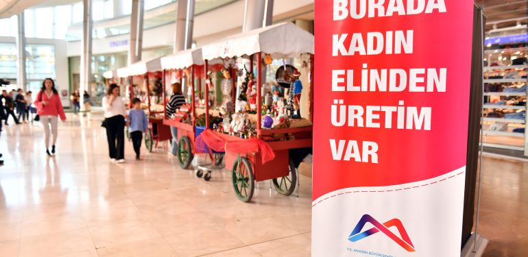 Üretici Kadın Stantları Bu Kez, Yeni Yıl Kapsamında Palm City AVM’de Kuruldu