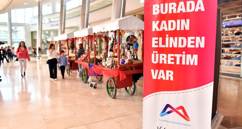 Üretici Kadın Stantları Bu Kez, Yeni Yıl Kapsamında Palm City AVM’de Kuruldu