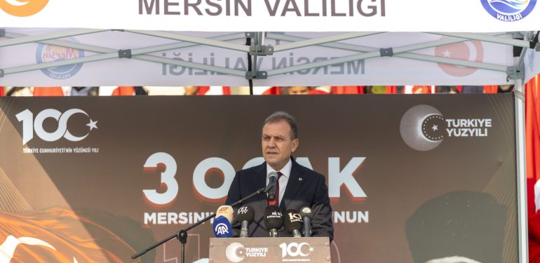 Mersin’de 3 Ocak Mersin’in Kurtuluşunun 102. Yıl Dönümü Kutlandı
