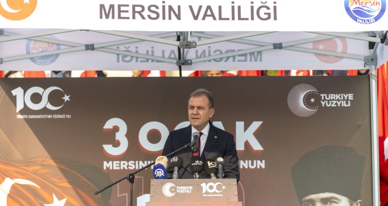 Mersin’de 3 Ocak Mersin’in Kurtuluşunun 102. Yıl Dönümü Kutlandı