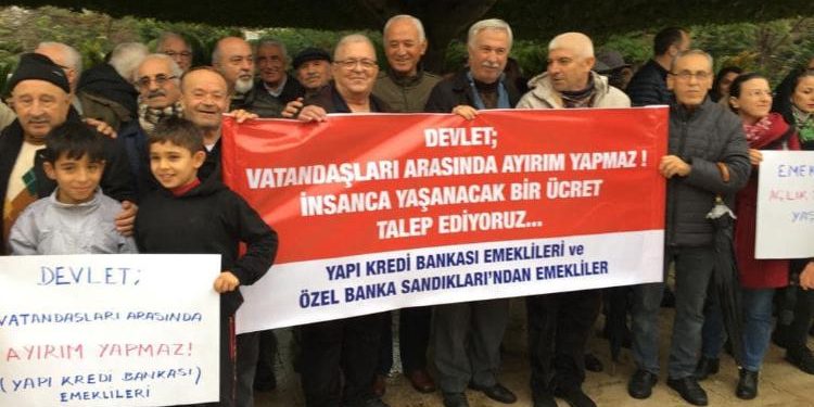 Yapı Kredi Bankası Emekliler Derneği Adana Şubesi’nden Basın Açıklaması