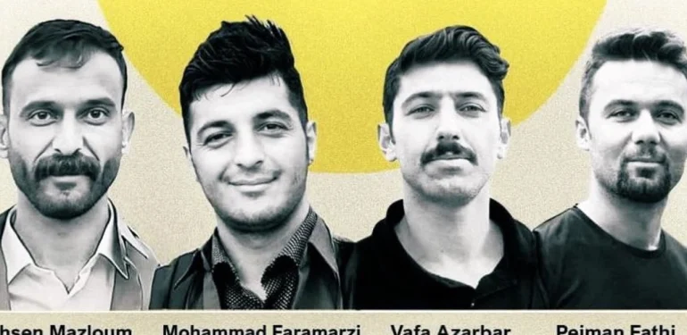 İran Rejimi 4 Kürt Gencini Daha İdam Etti