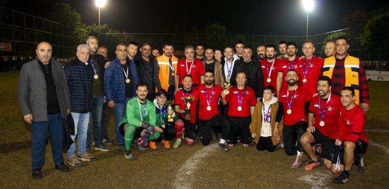 Mersin Büyükşehir’in Birimler Arası Futbol Turnuvası Sona Erdi