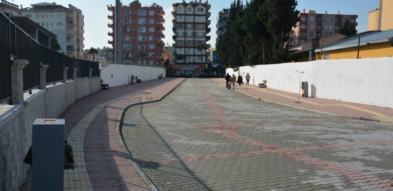 Tarsus’ta Kültür Sanat Sokağı Yenilendi