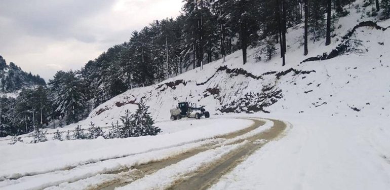 Adana ve Mersin’de kar yağışı