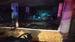 Adana’da Mobilya İmalathanesinde Yangın Çıktı