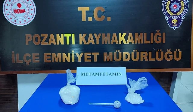 Pozantı’da Uyuşturucu Operasyonu