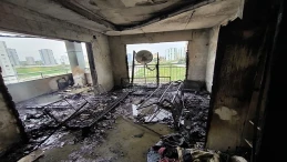 Adana’da Apartman Dairesinde Yangın Çıktı