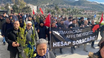 TKP’den Hatay’da Yürüyüş ve Anma: “Unutmayacağız, Affetmeyeceğiz, Hesap Soracağız”