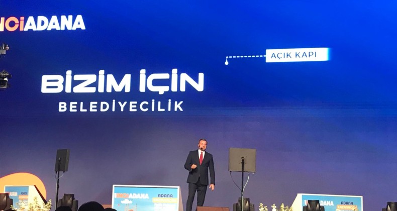 Cumhur İttifakı Adana Büyükşehir Belediye Başkan Adayı Kocaispir, Projelerini Anlattı
