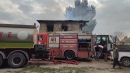 Kozan’da ev yangını: Bir anne ve 2 çocuğu hayatını kaybetti