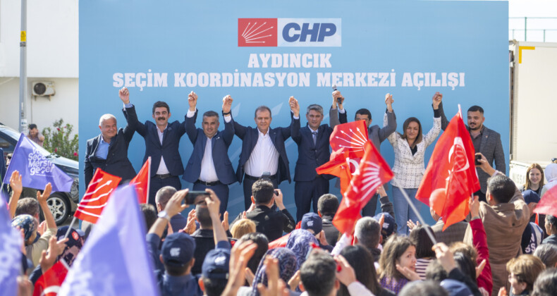 Vahap Seçer Aydıncık Seçim Koordinasyon Merkezi Açıldı