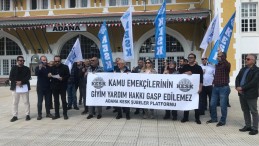 Adana KESK Şubeler Platformu: “Giyim Yardımı derhal ödenmelidir”
