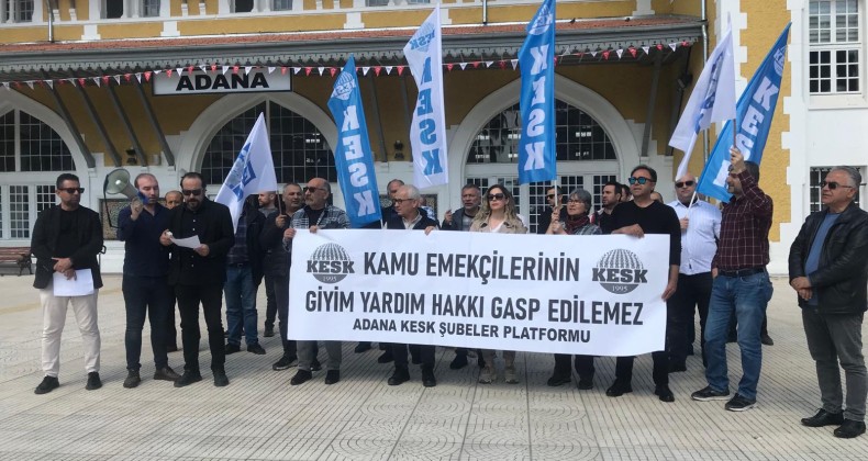 Adana KESK Şubeler Platformu: “Giyim Yardımı derhal ödenmelidir”