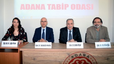Adana Tabip Odası’nda ‘Cumhuriyet Dönemi Sağlık Politikaları’ Paneli düzenlendi