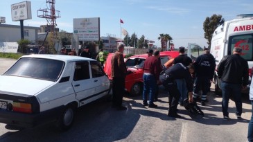 Osmaniye’de iki otomobil çarpıştı: 5 yaralı