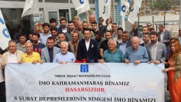 İMO’dan Kahramanmaraş’ta basın açıklaması: “Binamız yıkılamaz”