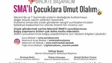 Vahap Seçer’den SMA’lı bebeklere destek