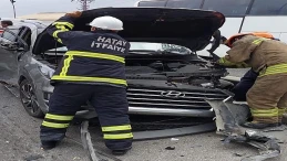 Hatay’da zincirleme trafik kazası: 7 yaralı