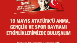 Mersin’den Gençlik Bayramı kutlamaları