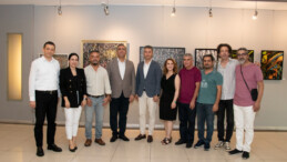 Katmanlar sergisi, sanatseverlerin beğenisine sunuldu